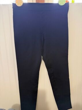 Eddie Bauer woman’s acend  Navy Stretch leggings 12 Pants